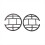 Headlight Cover Head Lamp Frame for Tank 300 2021-2024 1