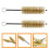 8 Pcs Small Cleaning Brush Set For Saxophone Trumpet Wind Instruments 7