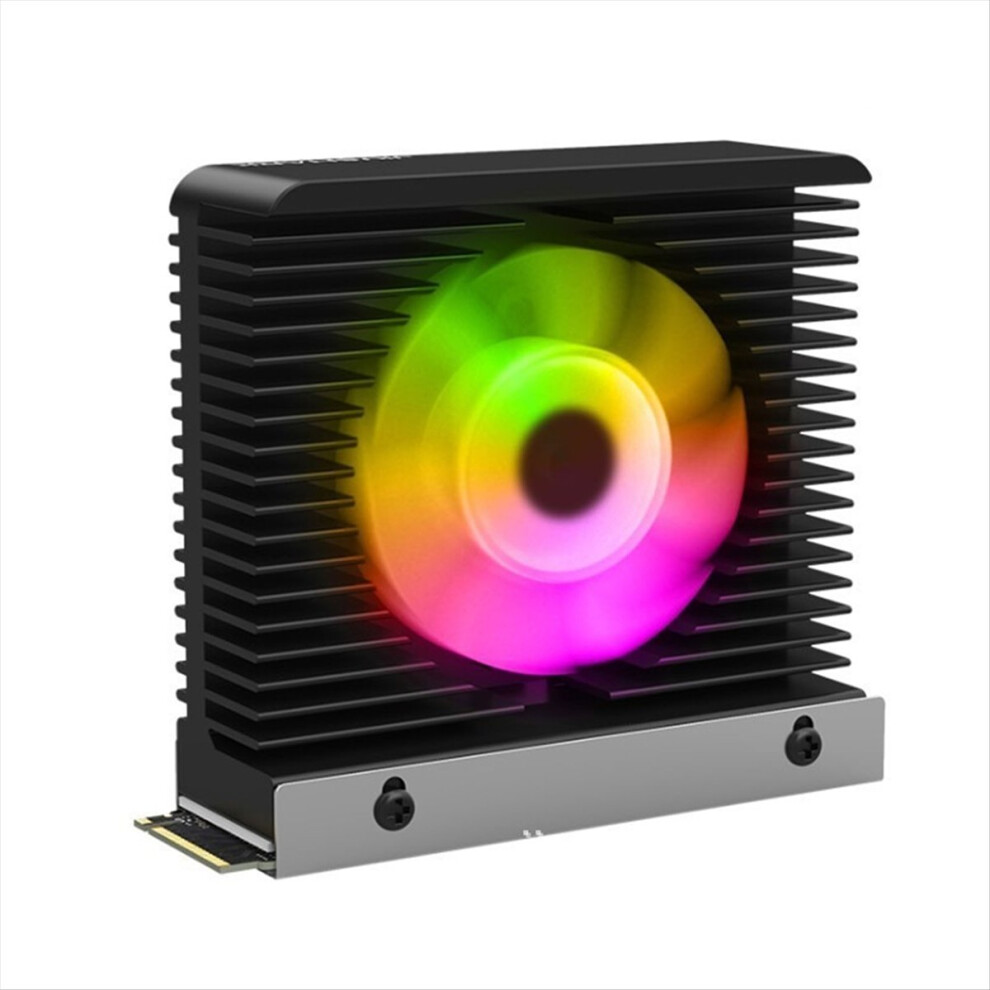 Argb M.2 2280 Ssd Heatsink M.2 Ssd Heatsink Cooler Black 4853702837254
