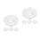 8 Pcs Urinal Cap Replacement Filter Drain Stopper Strainer Part 5