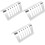 3Pcs Sandwich Bread Holder Stand Display And Slice Storage Rack 5