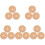 15 Pcs Wood Bracelet Knitting Disc Tool Board 4