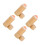 4Pcs Double Head Volcanic Face Roller For Oily Skin Control 8