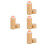 4Pcs Double Head Volcanic Face Roller For Oily Skin Control 4