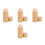 4Pcs Double Head Volcanic Face Roller For Oily Skin Control 9