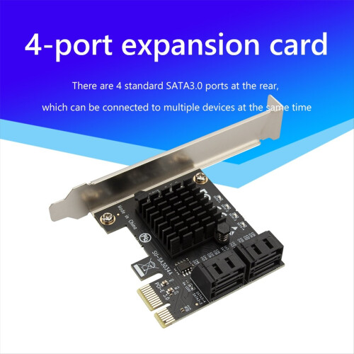Adaptor de placă de expansiune PCI Express 3.0 cu 4 porturi 2