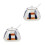 2 Sets Multi-Functional Spice Canister With Spoon Lid 5
