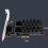 M.2 till PCIE-adapterkort stöder M.2 SSD 2230/42/60/80 6