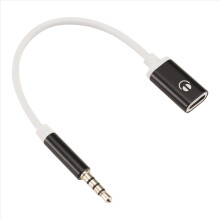 Cablu audio de 3,5 mm mascul la tip C mamă, model B