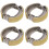 4Pcs Thickened Brake Pad Replacement For Motorcycle 7