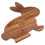 3Pcs Bunny Shaped Wooden Cutting Board Multi Functional Cheese Tray 1