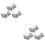 6 Pcs Cartoon Ceramic Chopstick Rests Pretty Holders 6