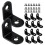 60 Pcs Corner Brackets L Shaped Right Angle Cabinet Shelf Bracket 2
