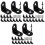 60 Pcs Corner Brackets L Shaped Right Angle Cabinet Shelf Bracket 10