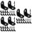 60 Pcs Corner Brackets L Shaped Right Angle Cabinet Shelf Bracket 7