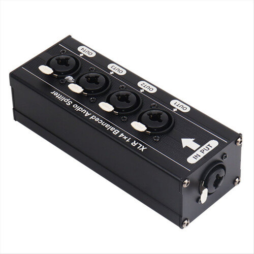 Διανομέας ήχου 6.5TS Balanced XLR 1 σε 4 εξόδους