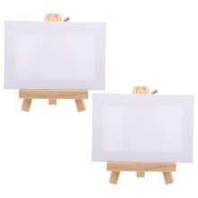 8 Sets Drawing Board Artist Oil Painting Frame With Easel