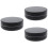 3 Pcs Lenses Case Marble Pattern Portable Holder For Home Travel Black 6
