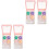 4 Pcs Lovely Lens Box Portable Travel Case Box (Pink) 3
