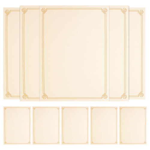 75 Sheets Blank A4 Certificate Paper For School Awards And Diplomas