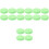 16 Pcs Professional Ice Hockey Puck Replacement Training Puck 5