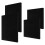 12 Pcs Black Foam Padding Sheets For Shipping Grid Insert Packaging 1