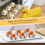 6 stk. hamburgerbolle ringe, burgerform, 4 tommer store ringforme 5