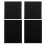 12 Pcs Black Foam Padding Sheets For Shipping Grid Insert Packaging 2