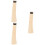 3 Sets Replacement Wooden Handle For Portable Fit 9