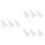 9 Pcs Reusable Piping Bag Set For Cake Decorating 6