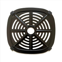 Grill-Crisper-Tablett 21 cm für Dash 2.6QT Heißluftfritteuse – Antihaft, spülmaschinenfest, lebensmittelecht, Doppelbeschichtung, Griff