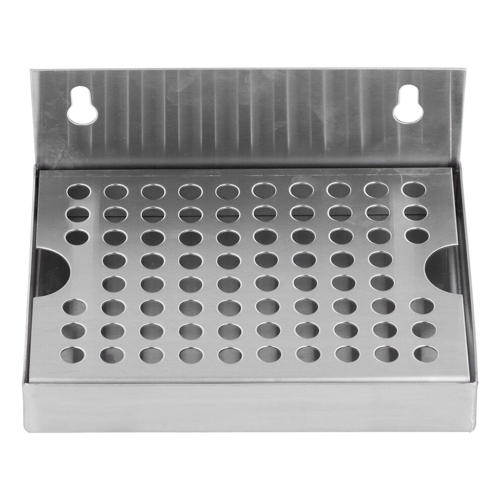 Wall Mounted Beer Drip Tray Stainless Steel For Homebrew Kegging 685922932754