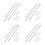 60 Pcs Drawstring Threader Tool Set With Hooks And Clips For Clothing 10