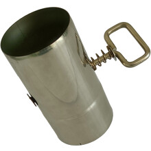 5Pcs Stainless Steel Camping Stove Chimney Pipe Exhaust