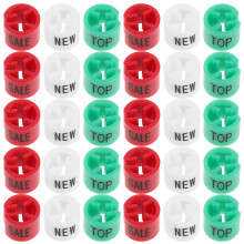 120 Pcs Clothes Hanger Markers For Garment Size And Color Coding