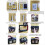 12 Pockets 3D Rotating Photocard Holder Protective Easy to Install 5