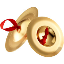 4 Pairs Belly Dancing Finger Cymbals Kids Dance Musical Instrument