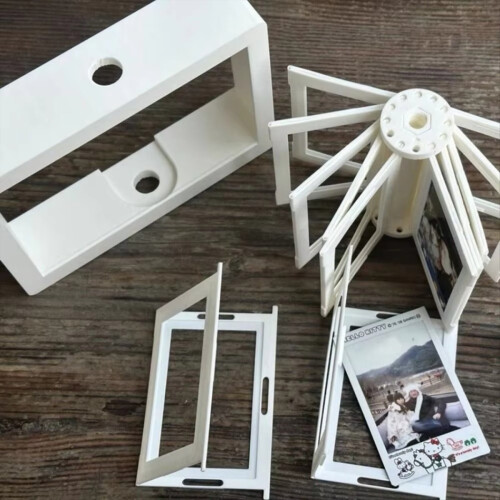 12 Pockets 3D Rotating Photocard Holder Protective Easy to Install 2