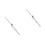 2Pcs Pop Up Assembly Sink Drain Rod Pivot Support Replacement 9