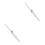 2Pcs Pop Up Assembly Sink Drain Rod Pivot Support Replacement 10