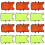 24 Pcs Kids Football Training Vests With Elastic Straps 1