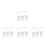 12 Pcs Flying Disc Clips With Wire Cable For Outdoor Use 8