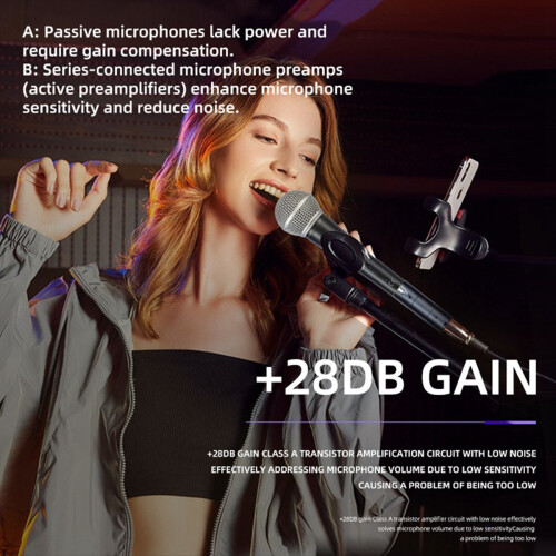 DM3 Dynamic Microphone Preamplifier Quality Mic Amplifier 2