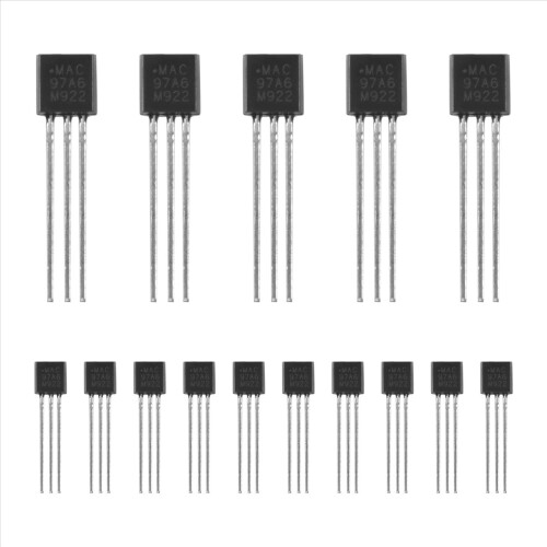 15 buc MAC97A6 97A6 Tiristor triac bidirecțional 600V 1A 1