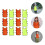 24 Pcs Kids Football Training Vests With Elastic Straps 8