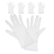 Comfortable White Billiards Referee Gloves for Tournament Use