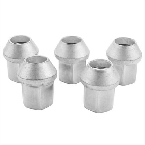 20 st. hjulbultsmuttrar passar LR001381 silver 1