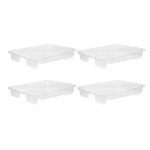 12 Pcs Plastic Paint Tray For Diy And Home Projects