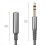 6,35 mm lydkabel 1/4" han til 6,35 mm hun stereo 200 cm 6