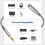 6,35 mm lydkabel 1/4" han til 6,35 mm hun stereo 200 cm 5